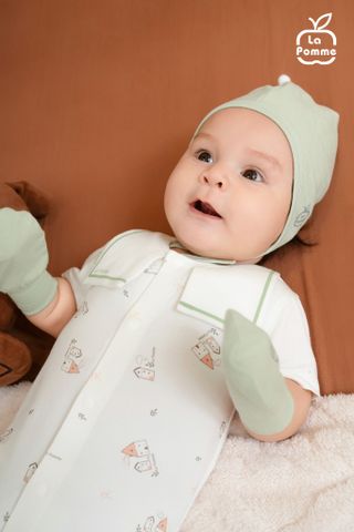  Set bao tay bao chân La Pomme màu pastel 