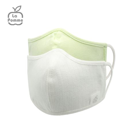  Set 2 chiếc khẩu trang 4 lớp cho bé La Pomme - Gam 10 (Size M) 