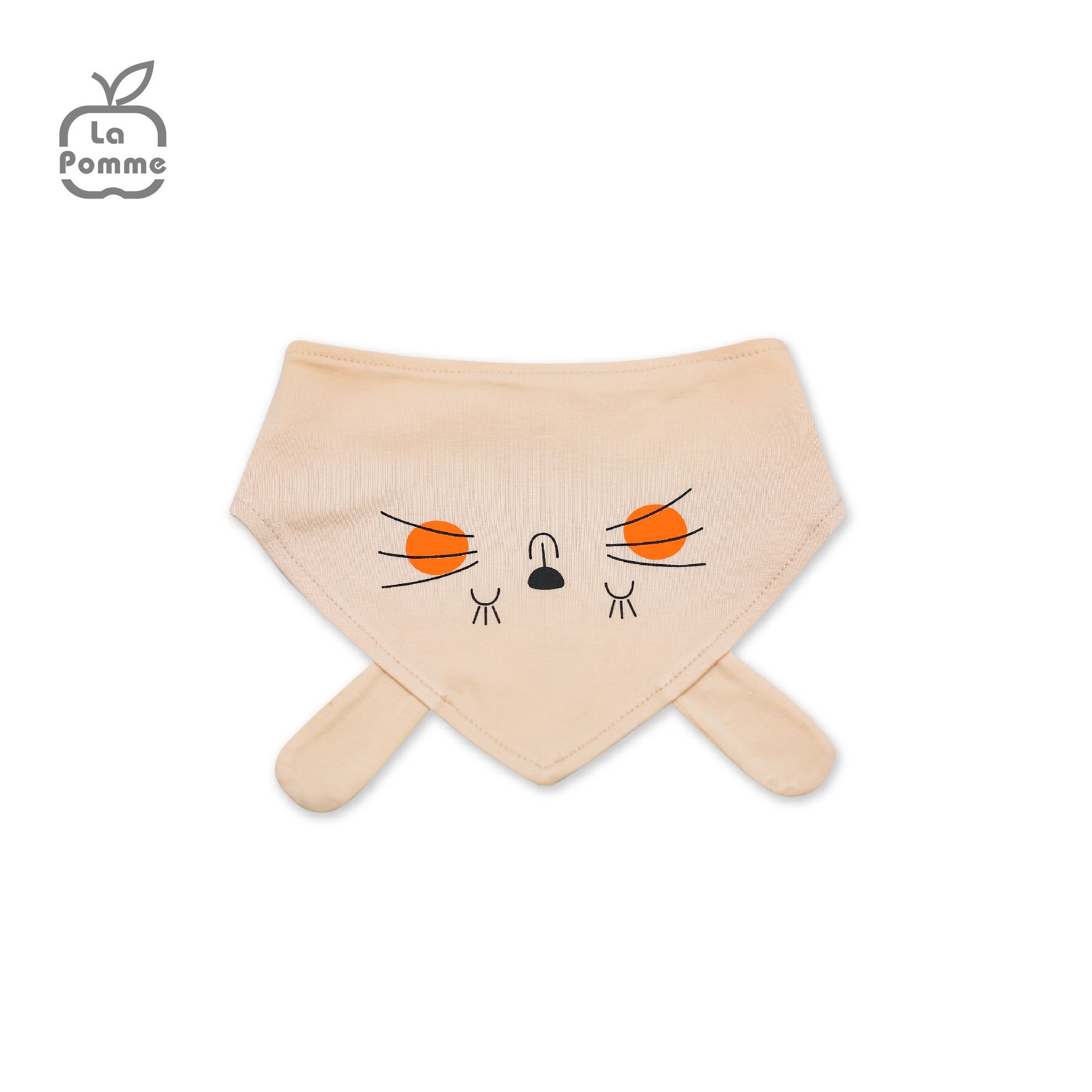  R059 Yếm La Pomme Thỏ Bunny - Be Hồng 