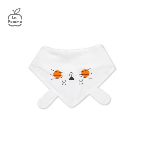  R059 Yếm La Pomme Thỏ Bunny - Trắng Ghi 