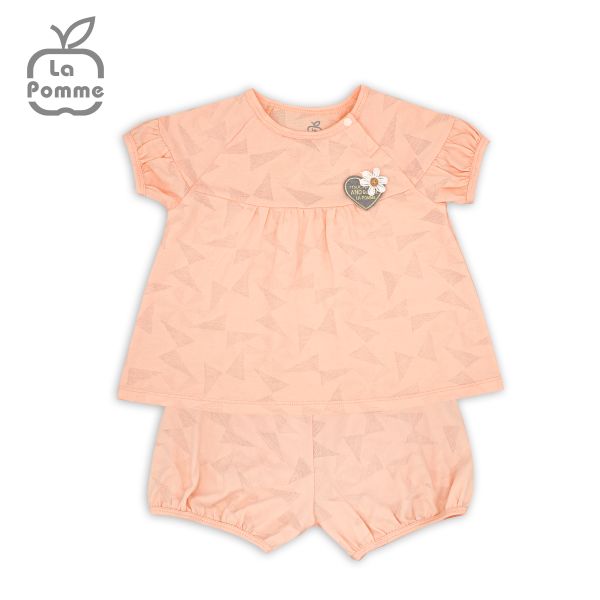  Bộ cộc tay La Pomme baby doll 