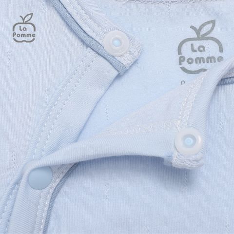  Bộ dài tay La Pomme cúc lệch chú voi Dumbo - Xanh 