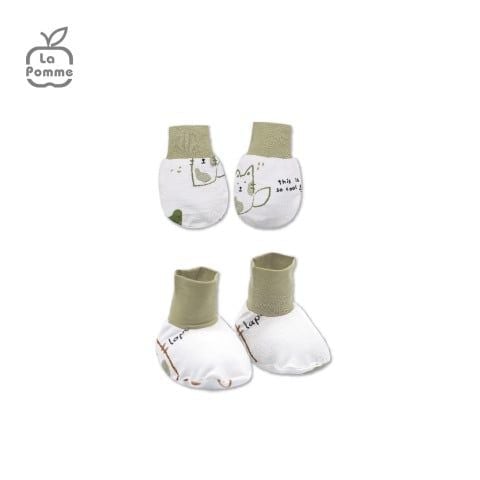  Set bao tay bao chân La Pomme lovely baby 