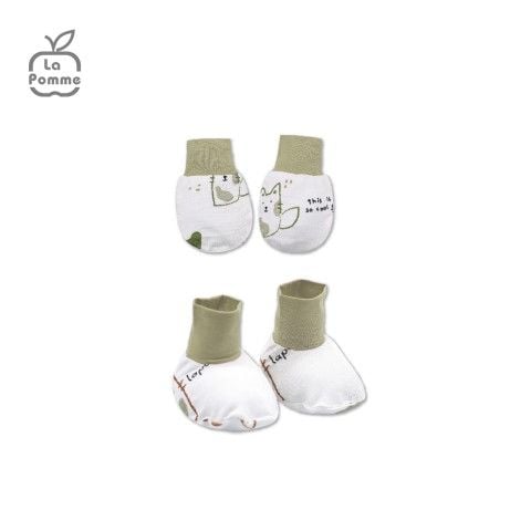  Set bao tay bao chân La Pomme lovely baby 