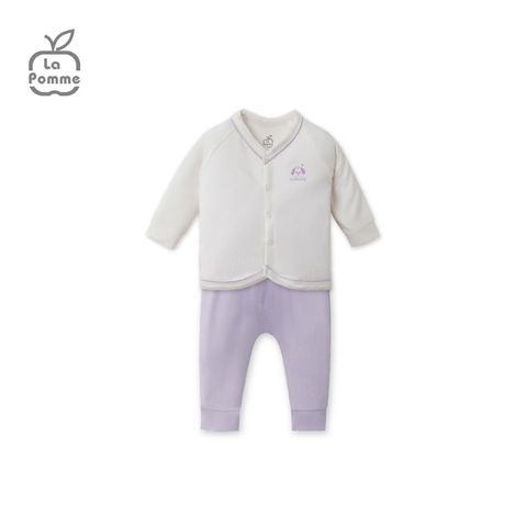  Bộ dài tay La Pomme cúc giữa baby kisses - Be 