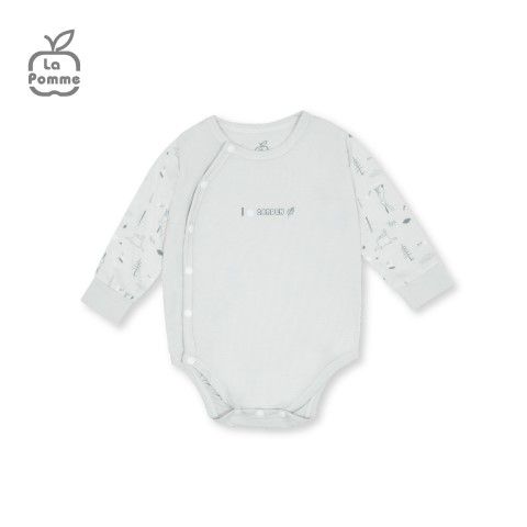  Body chip dài tay La Pomme Petit - Trắng 