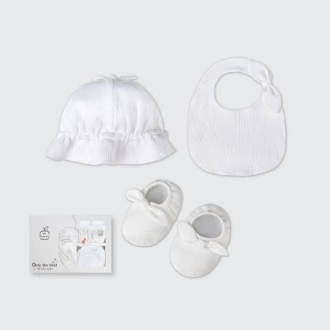 Set phụ kiện La Pomme nơ điệu pastel 