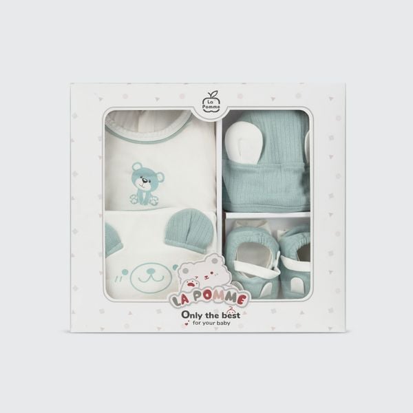  Set quà tặng sơ sinh Wonder Box - Bộ body liền 