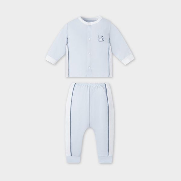  Bộ dài tay La Pomme cúc thẳng Ngôi sao nhỏ 