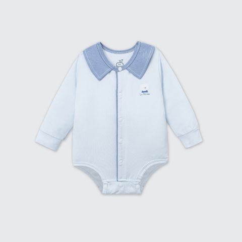  Body chip dài tay La Pomme cổ Peter Pan 