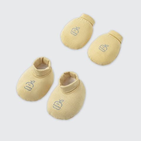  Set bao tay bao chân La Pomme pastel 