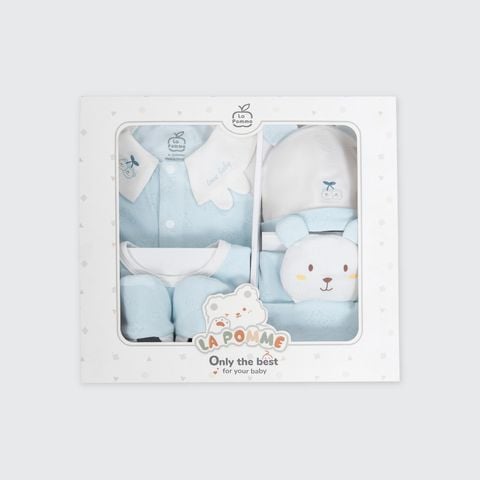  Set quà tặng sơ sinh La Pomme Gấu Cherry - Bộ quần áo rời 