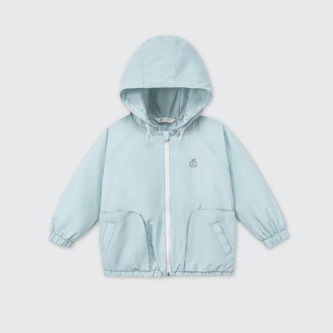  Áo khoác gió La Pomme kèm mũ túi hộp 