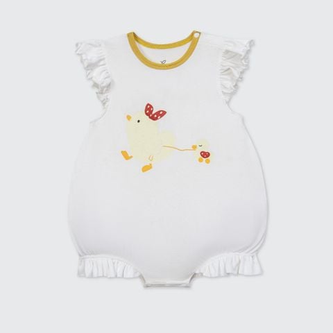  Body cộc tay La Pomme Phối Bèo cùng Bạn Vịt Lém Lỉnh 
