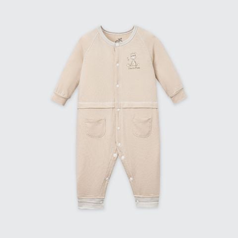  Body dài tay La Pomme viền phối 