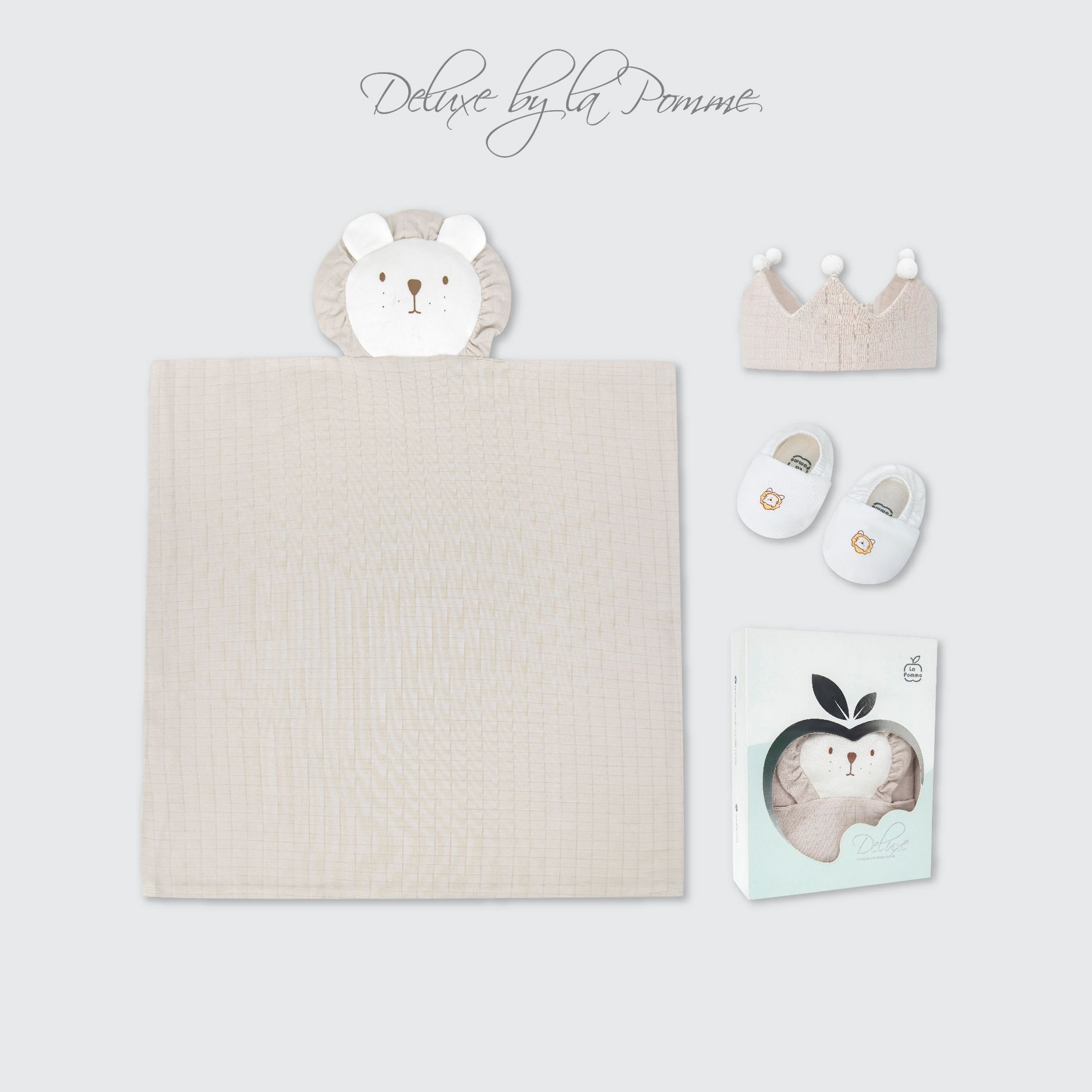  Set phụ kiện La Pomme Deluxe Hello Lion 