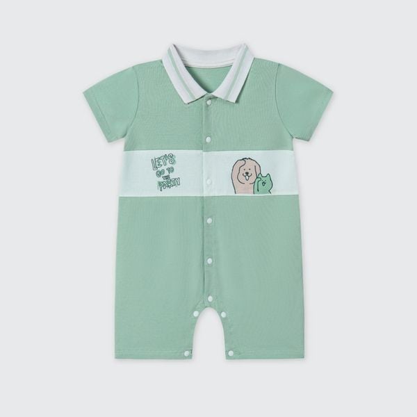  Body cộc tay La Pomme Cún con phối màu 