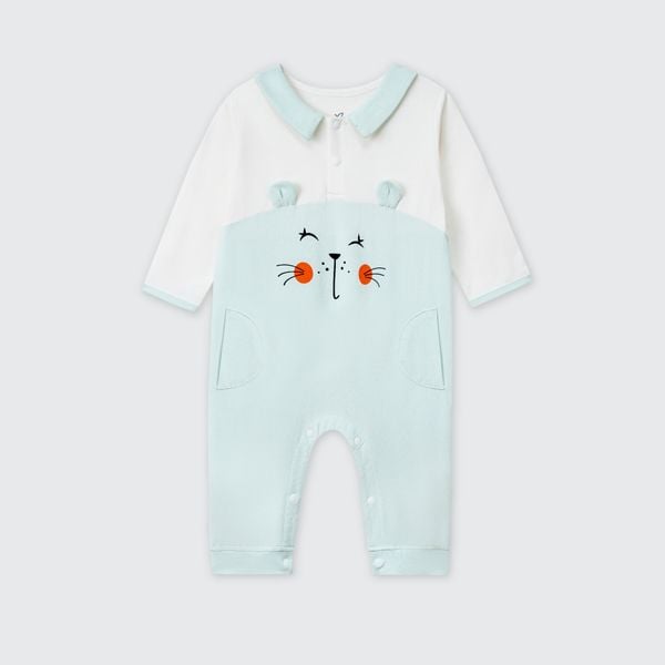  Body dài tay La Pomme cổ Peter Pan đáng yêu 