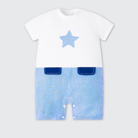  Bộ body liền cộc tay La Pomme in hoạ tiết 