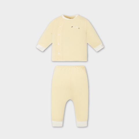  Bộ dài tay La Pomme cúc lệch Cáo tinh nghịch 