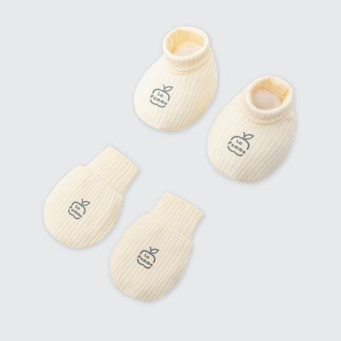  Set bao tay bao chân La Pomme dệt vân chìm 
