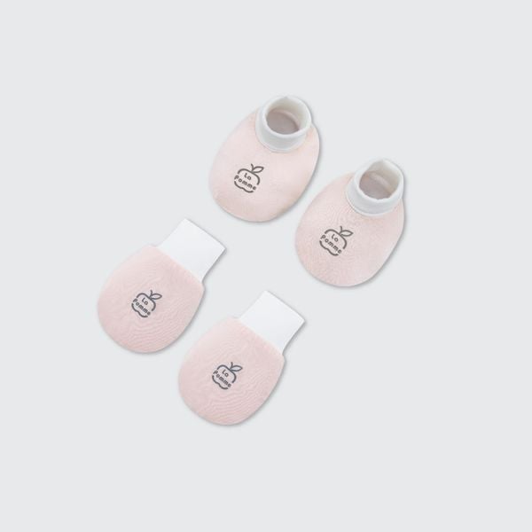  Set bao tay bao chân hoa nhỏ ngọt ngào 