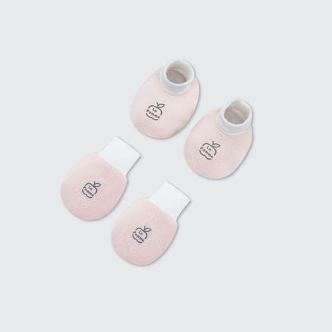  Set bao tay bao chân hoa nhỏ ngọt ngào 