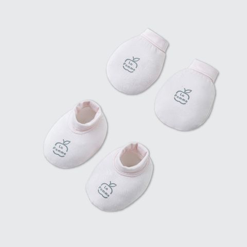  Set bao tay bao chân La Pomme pastel xinh xắn 