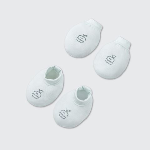  Set bao tay bao chân La Pomme pastel xinh xắn 