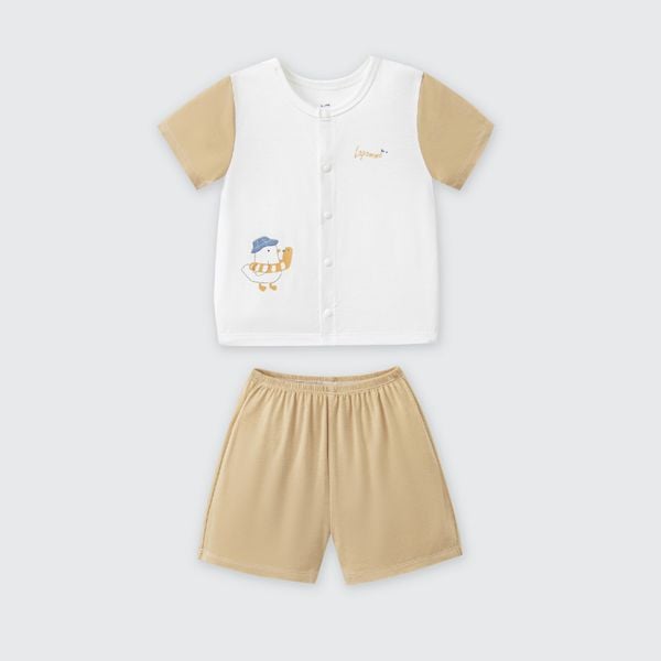  Bộ cộc tay Lapomme in động vật ngộ nghĩnh 