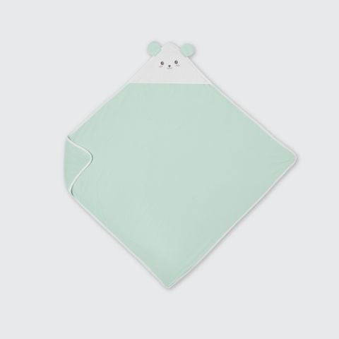  Chăn choàng đa năng mũ trùm La Pomme Gấu trúc 