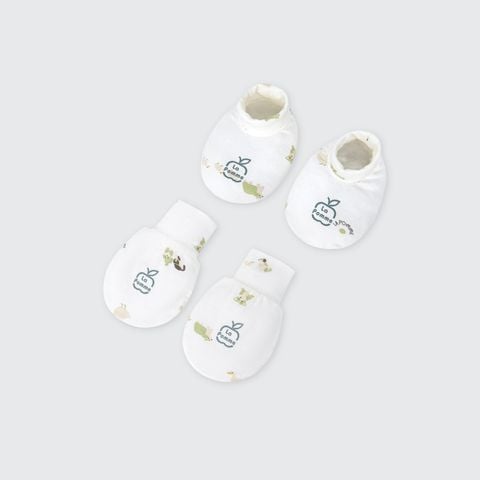  Set bao tay bao chân sơ sinh La Pomme Nông trại vui nhộn 
