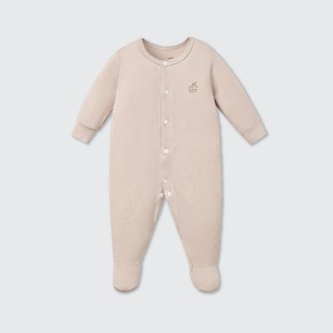  Body dài tay La Pomme mềm mịn (liền tất) 