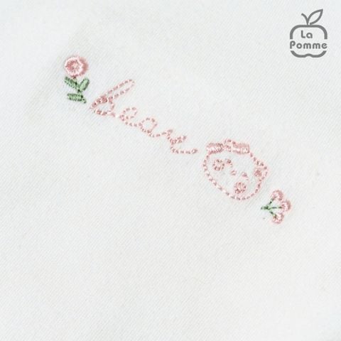  Bộ dài tay cúc lệch  La Pomme gấu nhỏ 