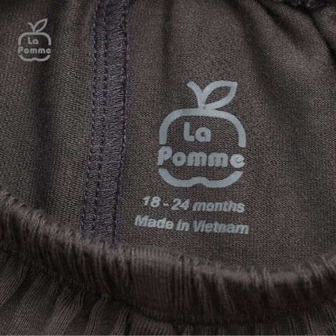  Bộ ba lỗ La Pomme Chó đốm - Ghi 