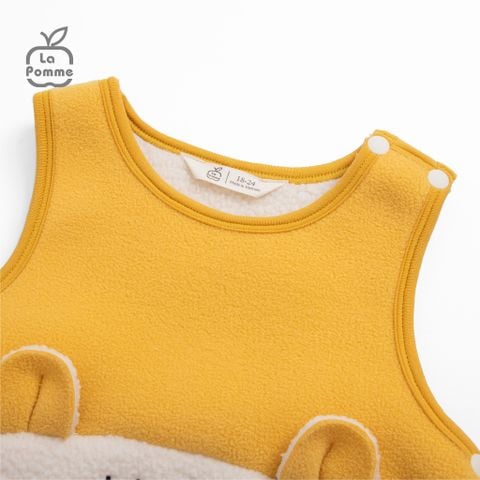  Áo Gile Fur La Pomme Baby Bear - Hồng 