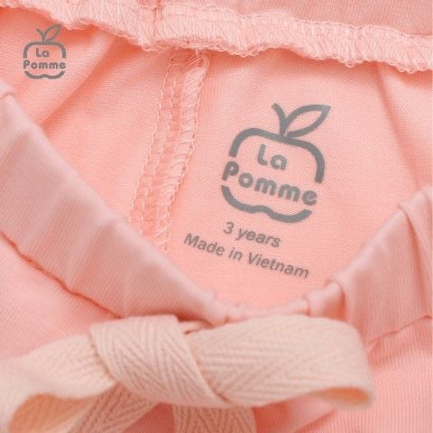  Bộ cộc tay La Pomme polo cổ ren - Trắng 