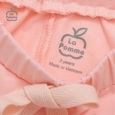  Bộ cộc tay La Pomme polo cổ ren - Trắng 