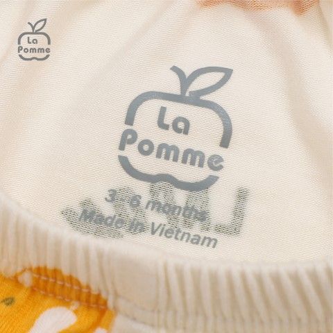  Bộ dài tay La Pomme cúc lệch Koala tinh nghịch - Ghi 