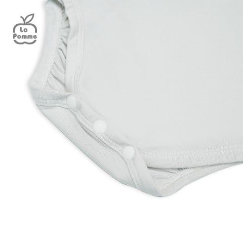  Body chip dài tay La Pomme Petit - Trắng 