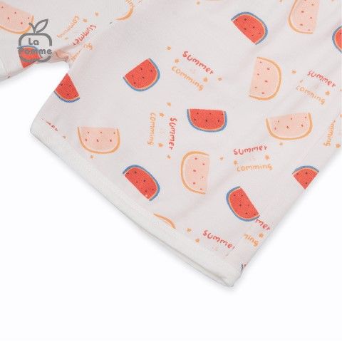  Bộ cộc tay La Pomme Sweet Pattern - Dưa hấu 