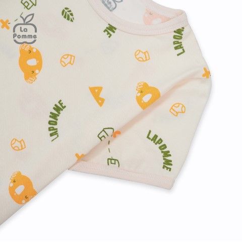  Bộ cộc tay La Pomme Sweet Pattern - Sóc nhỏ 