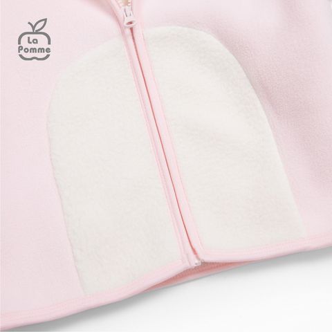  Áo Khoác Fur La Pomme phối màu tai gấu - Vàng 