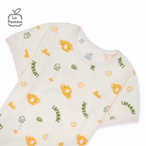  Bộ cộc tay La Pomme Sweet Pattern - Sóc nhỏ 