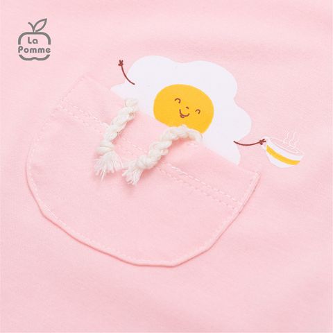  Bộ dài tay La Pomme Smiling Egg - Xanh 