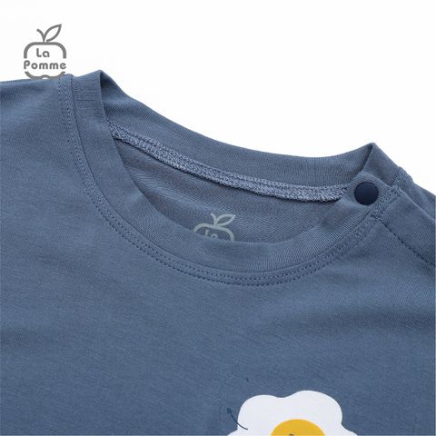  Bộ dài tay La Pomme Smiling Egg - Xanh 