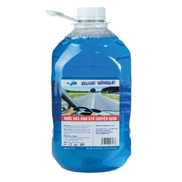  Nước rửa kính xe ô tô (thùng 6 can x 2 lít) 