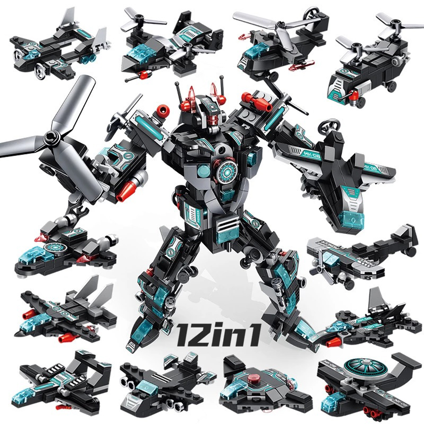 Robot biến hình siêu nhân cao cấp cho bé