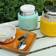 Bình ủ cháo giữ nhiệt inox 316 Kaiyo 500ml