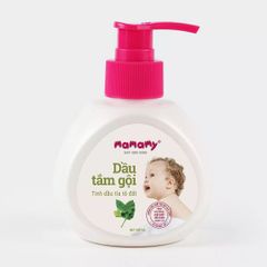 Dầu tắm gội thiên nhiên Mamamy - tinh dầu vỏ bưởi / Tía tô đất